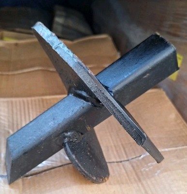 Hubbell Chance E1021223 Pisa 7,  8'', Anchor 1 in Tap Threads 7000 Ft-lbs