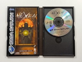 HEXEN SEGA SATURN PAL-EURO (COMPLETE - BOX DAMAGE)