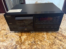 Pioneer PD-F407 Black Portable 25-Disc CD-File Type Changer Player Very Nice !