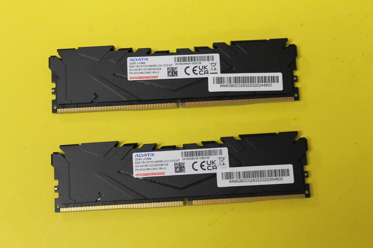 NEW PREDATOR ADATA 16GB (8GB x 2) DDR5-4800 PC5-38400 1Rx16 Ram