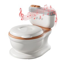 Toddlers Potty Seat PP And PU Comfortable Potty Training Toilet With Tissue TVVE