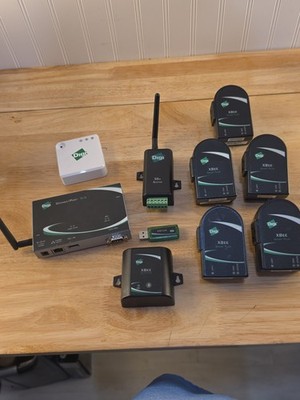 (Lot of 10)  XBee Smart Plugs, Adapter, Sensor, Connect Port And Etc