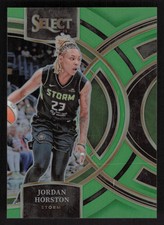 2024 Panini Select WNBA #104 Jordan Horston Neon Green Prizms #/75