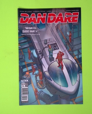Dan Dare #3 Vol. 2 Titan Comics High Grade Comic Book P57-251