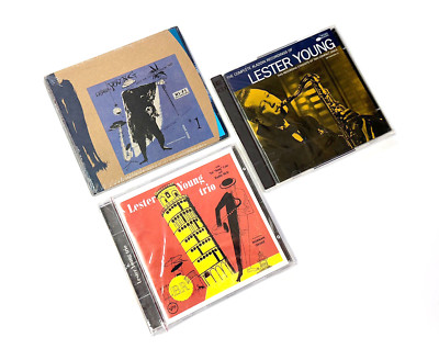 Lester Young Trio, Complete Aladdin Recs, with The Oscar peterson Trio CDs NEW
