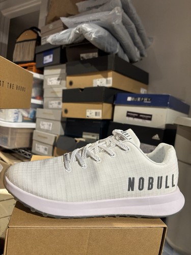 NoBull Gore-Tex Ripstop Golf Shoes Men’s Size 10 $180 MSRP White - Picture 9 of 12