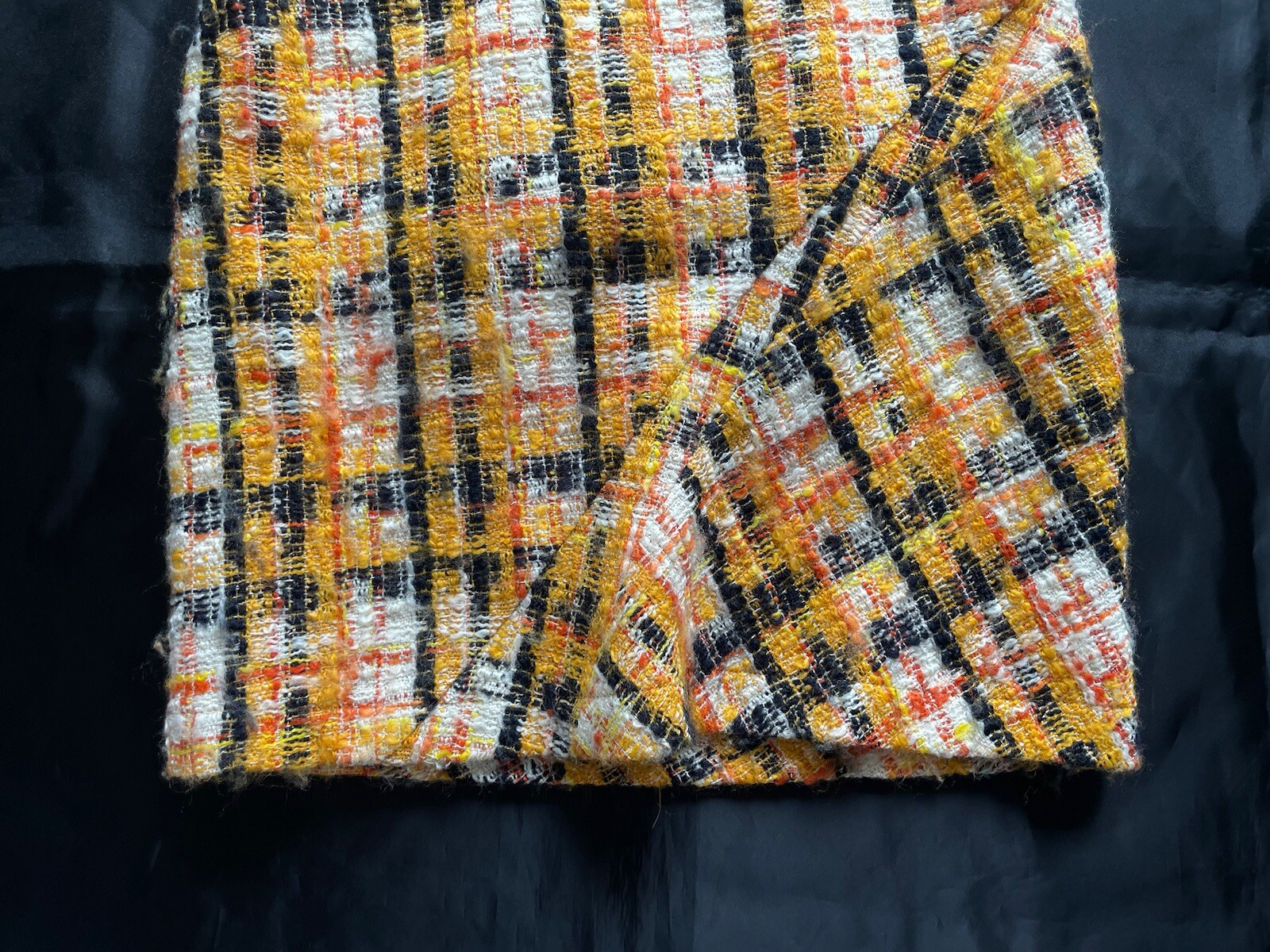 Junya Watanabe Comme des garcons Vintage Tweed Skirts AD2001 Retro Runway image 4