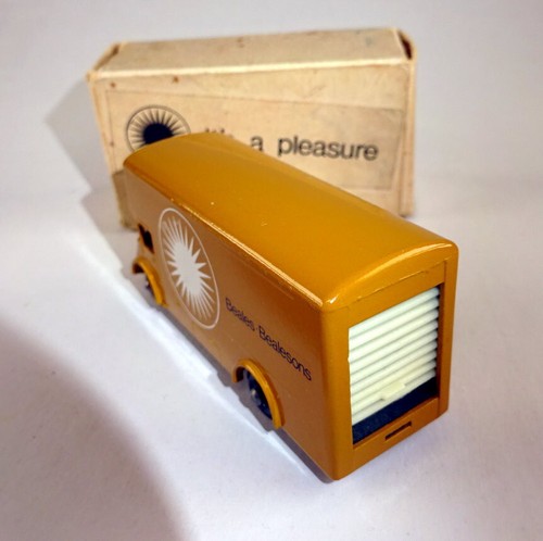 Matchbox No. 46B Removal Van brown rare "Beales Bealsons" promo in "Beales" Box - Picture 11 of 16