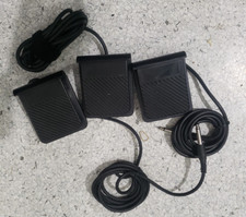 (LOT of 3 )   Keyboard Compact Foot Switch St...