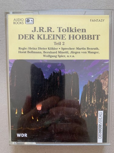 J.R.R. Tolkien – Der kleine Hobbit Teil 1 2 MCs Der Hörverlag WDR 1980