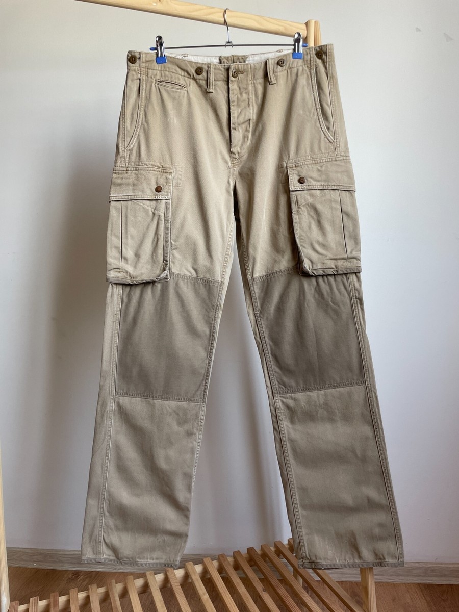 Polo Ralph Lauren Parachute Jumper Relaxed Fit Cargo Pants Size