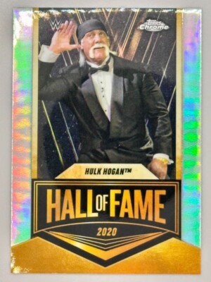 2025 Topps Chrome WWE Embedded Refractors #EMBHH Hulk Hogan