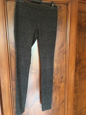 Sisi Leggins Pantalone TG.S Marrone Maculato | eBay
