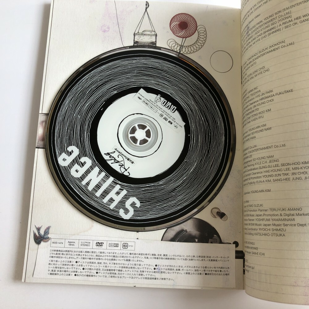 SHINee Replay CD+DVD+Postcard Photobooklet Japan | eBay