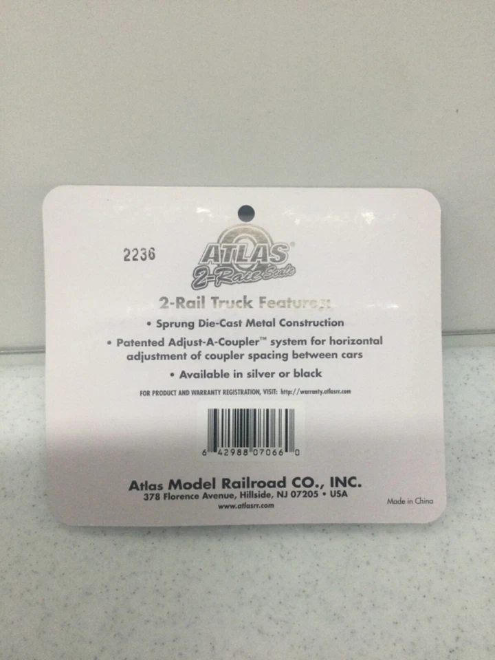 Atlas 12 Pairs O Scale 2 Rail 100 Ton Roller Bearing Trucks #7066 Factory New - Image 3 of 3