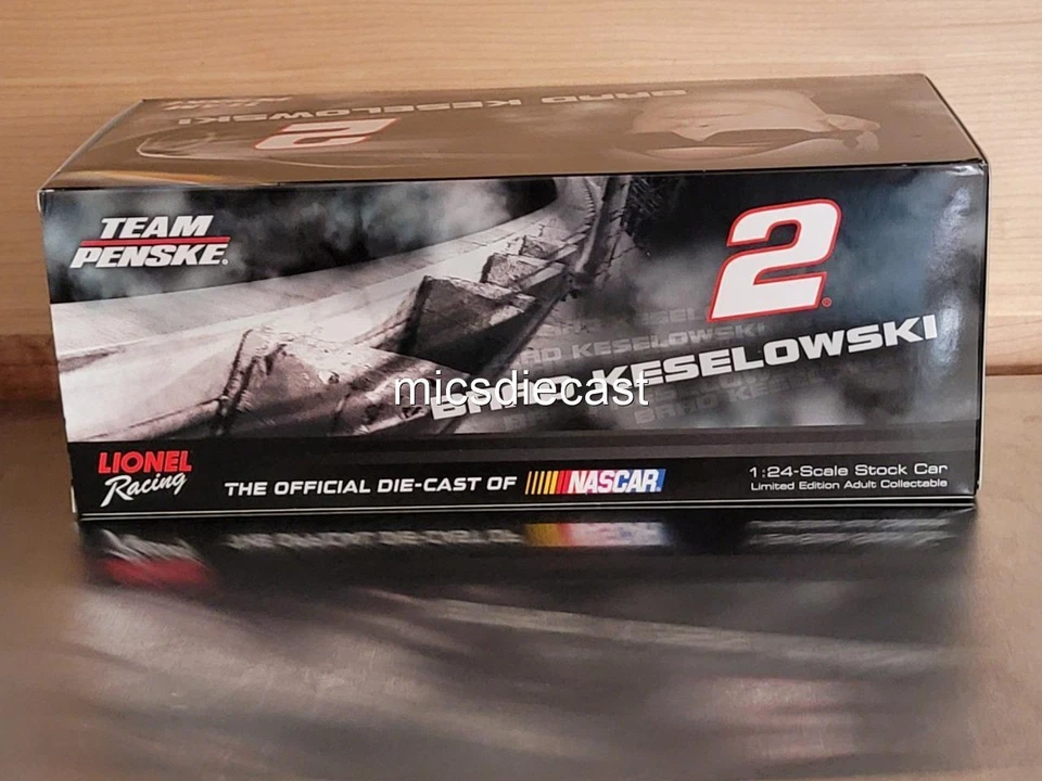 Brad Keselowski #2 Miller Lite 2015 raro acción diecast 1:24 Penske 1801 nuevo en caja Foto 4 de 4