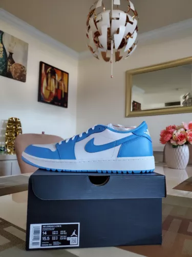 Nike Air Jordan 1 Retro Low Golf UNC High Mid DD9315 100 Sz 14
