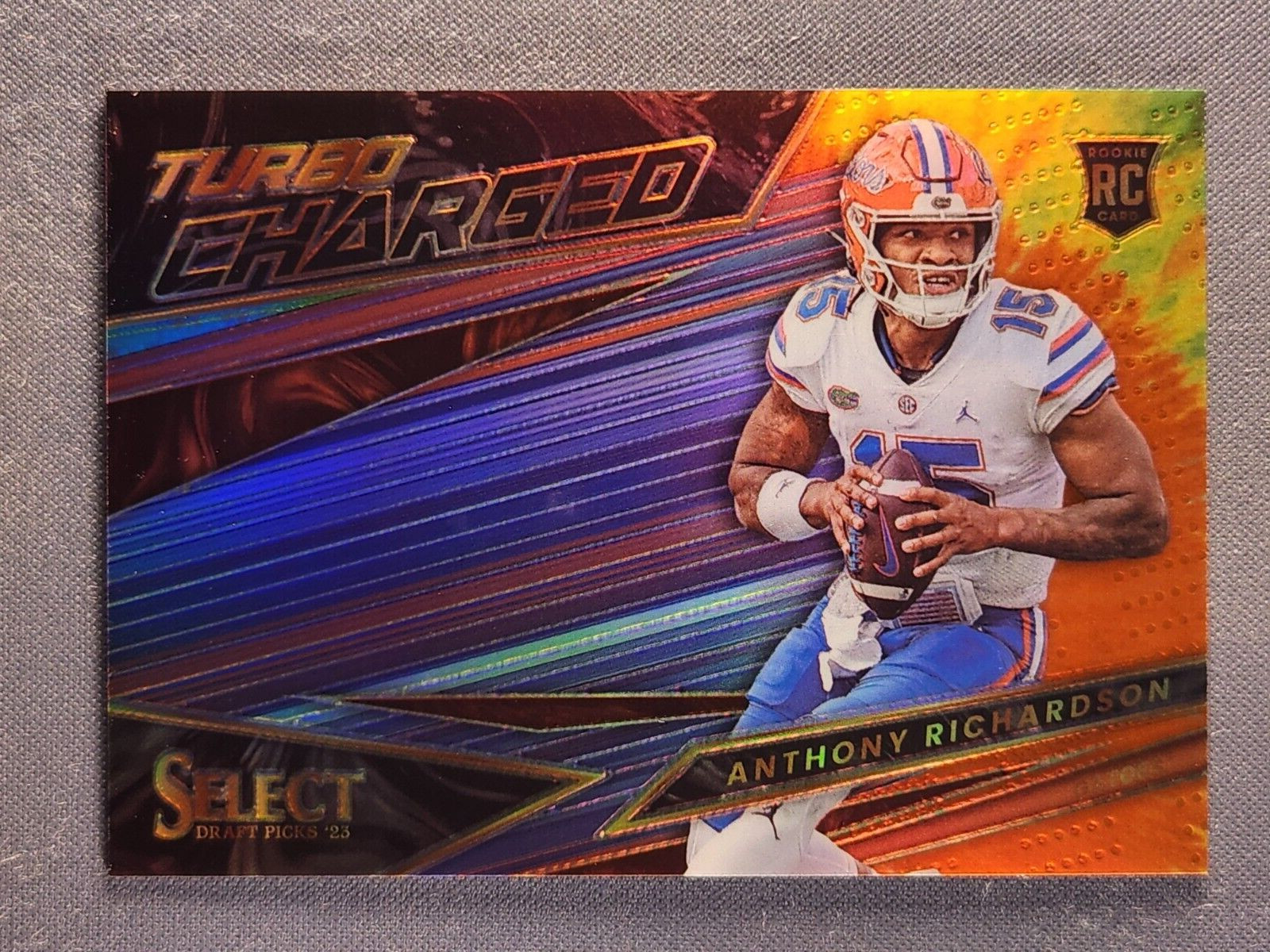 2023 Select DPF Turbo Charged #TC-WL Anthony Richardson Tie-Dye Prizm /25 SSP