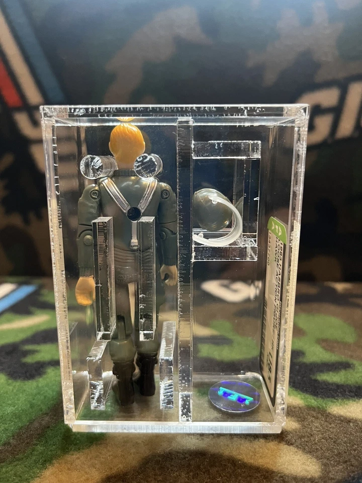 Hawk V2 1983 G.I. JOE Vintage Original AFA CLASSIFICADO 85 QUASE PERFEITO+ - Imagem 4 de 4