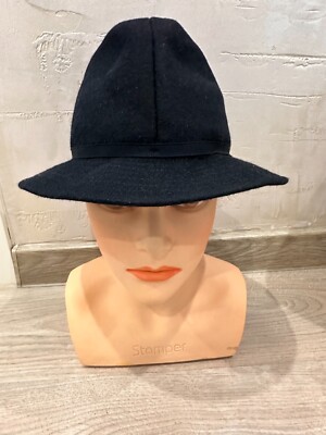 90s Y's for men × Borsalino 中折れフェルトハット 黒 90s Y's for men × Borsalino 中折れフェルトハット 黒 Borsalino