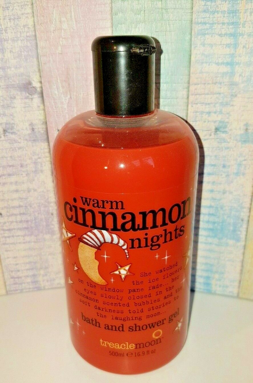 Image of  TREACLEMOON  warm cinnamon nights SHOWER GEL 500ML  NEU  RARITÄT MOND UK