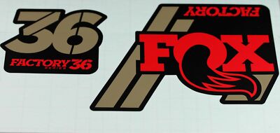 FOX 36 FACTORY  / PERFORMANCE FEDERGABEL DECAL KIT IBIS MOJO HD5 BIKE RAHMEN