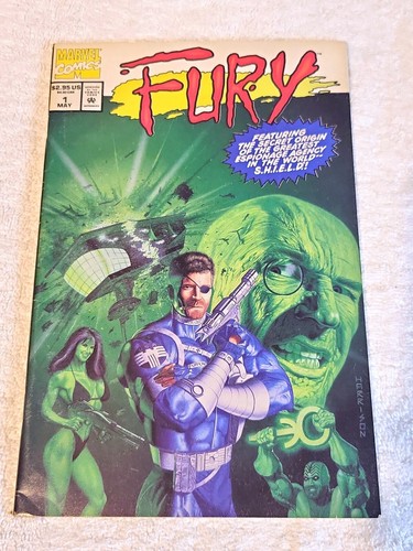 Fury #1 Marvel Comics 1994 Nick Fury Avengers FINE/FINE PLUS BAGGED/BOARDED