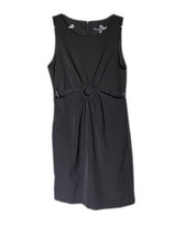 Julia Jordan Black Cutout Shift Mini Dress Casual Business Formal Women’s 8