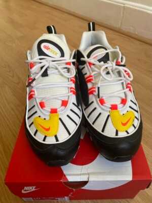 Nike Air Max 98 Black/Chrome Yellow US Mens Size 10 193151708779|