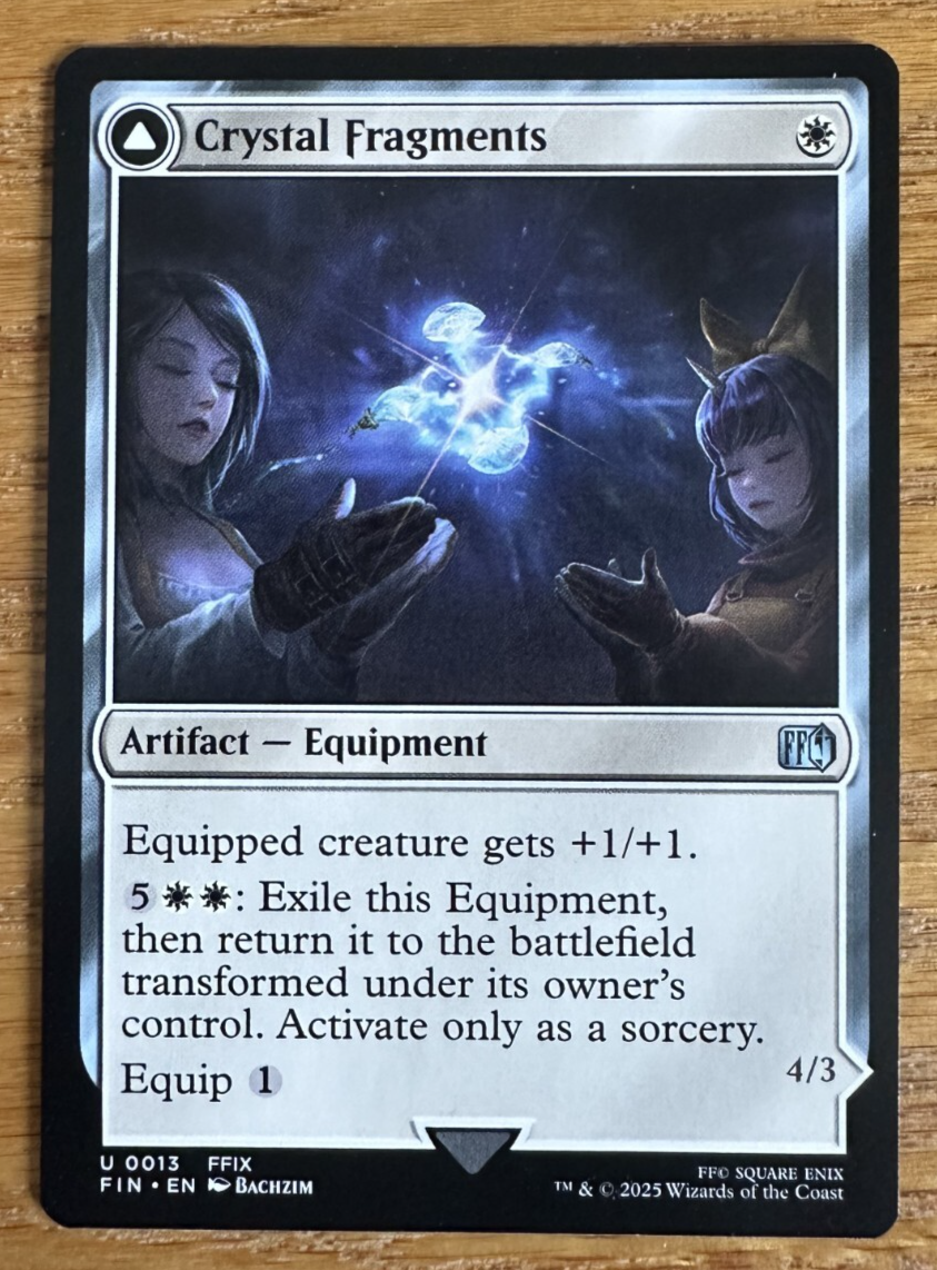 MTG Final Fantasy, Crystal Fragments / Summon: Alexander | eBay