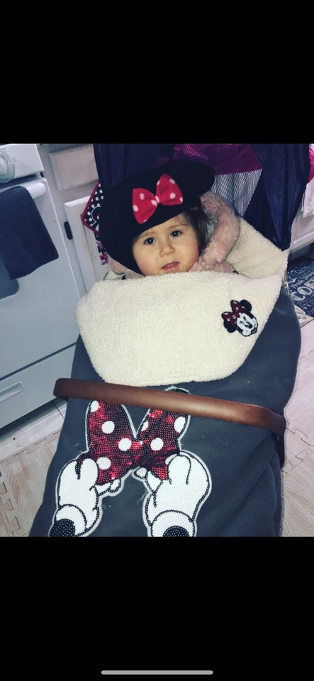 JJ Cole Bundleme - GrayOriginal Toddler Minnie Mouse:daisyCustom Patch Sequins ! - Image 2 of 4