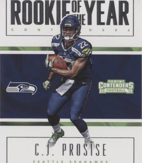 2016 Panini Contenders C.J. Prosise #17 - 1 of 2