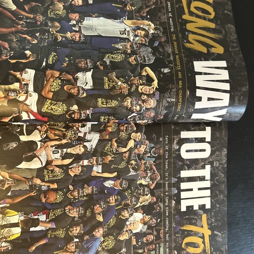 SLAM Magazine August/September 2023 NBA DENVER NUGGETS NIKOLA JOKIC Newsstand! - Picture 5 of 13