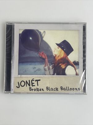 Just Jonet - Broken Black Balloons - 2012 CD Rare New Sealed