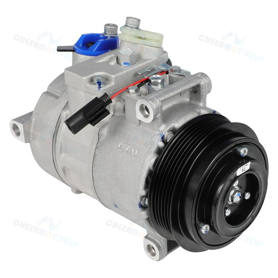 Compresor de aire acondicionado con embrague para Mercedes-Benz C300 2008-2009 3,0 L Foto 3 de 4