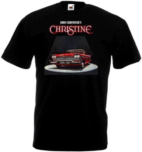 Christine v7 Tees black movie poster all sizes S-4XL - Picture 1 of 2