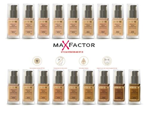 Max Factor HEALTHY SKIN HARMONY FOUNDATION SPF 20 -  Please Choose - Picture 1 of 19