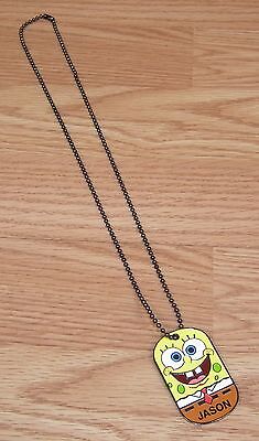2006 Universal Studios Spongebob Square Pants Name Tag 2006 Universal Studios Spongebob Square Pants Name Tag