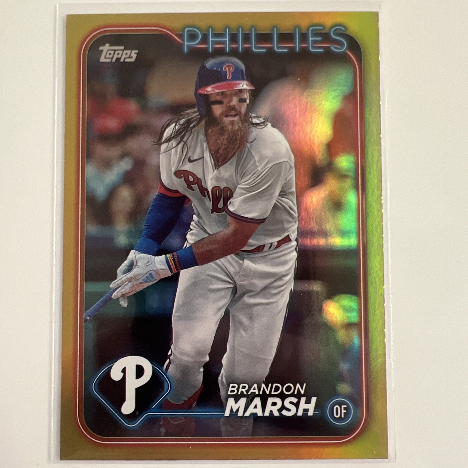 Brandon Marsh 2024 Topps Series 1 - Gold Foil #71 Phillies