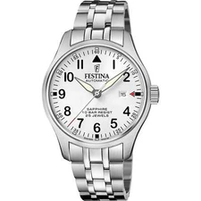 Festina Swiss Aviator North Stainless Steel 43mm Automatic Wristwatch F20151-A