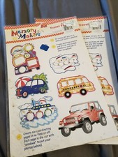 Memory Makers Die Cut Frames For Travel Scrapbooking Scrapbook lot of 2