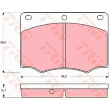 Plaquette de frein Ford CONSUL