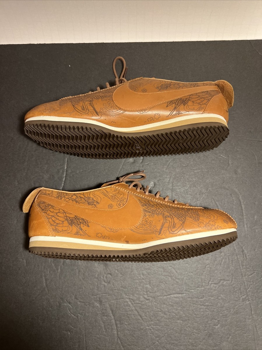 シ*プ様 NIKE ORIGINAL CORTEZ PREMIUM LC STA Nike Original Cortez Premium LC, Jeff Staple, Laser Etched Shoes