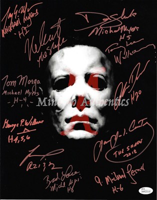 halloween autograph signing oct 6 2020 Halloween Autographed Cast Signed 11x14 Photo Jsa Coa Michael Myers Rare Ebay halloween autograph signing oct 6 2020