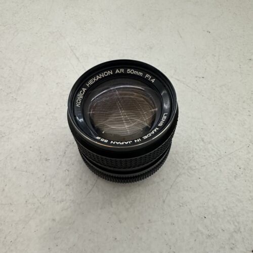 Konica Hexanon 50mm f/1.4 AR Lens - Picture 1 of 3
