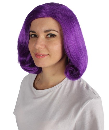 HPO Adult Women's Short Wavy Halloween Modern Wife Wig Multiple Color Options - Picture 120 of 312