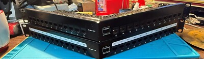 Z-MAX Z6A-PNL(A)-24K, 24-port, Category 6A UTP  Angled patch panel w/UTP Outlets