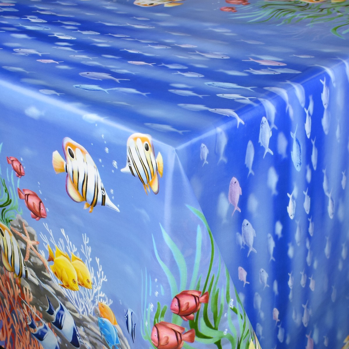 KEVKUS Tovaglia Cerata Su Misura Con Motivo Floreale Estivo B4033-01 - Rettangolare O Ovale, 120x120 Cm, Antiscivolo, Lavabile, Retro In Pile