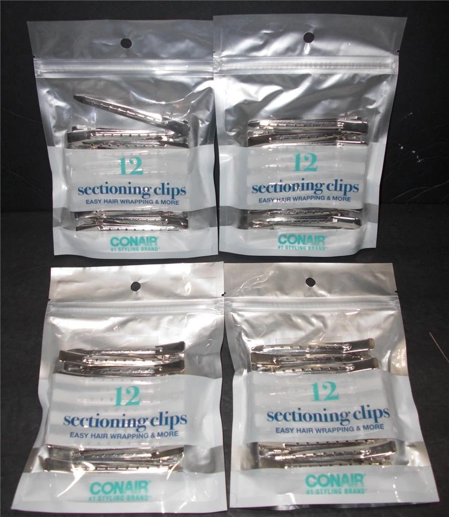 Conair metal deals styling clips