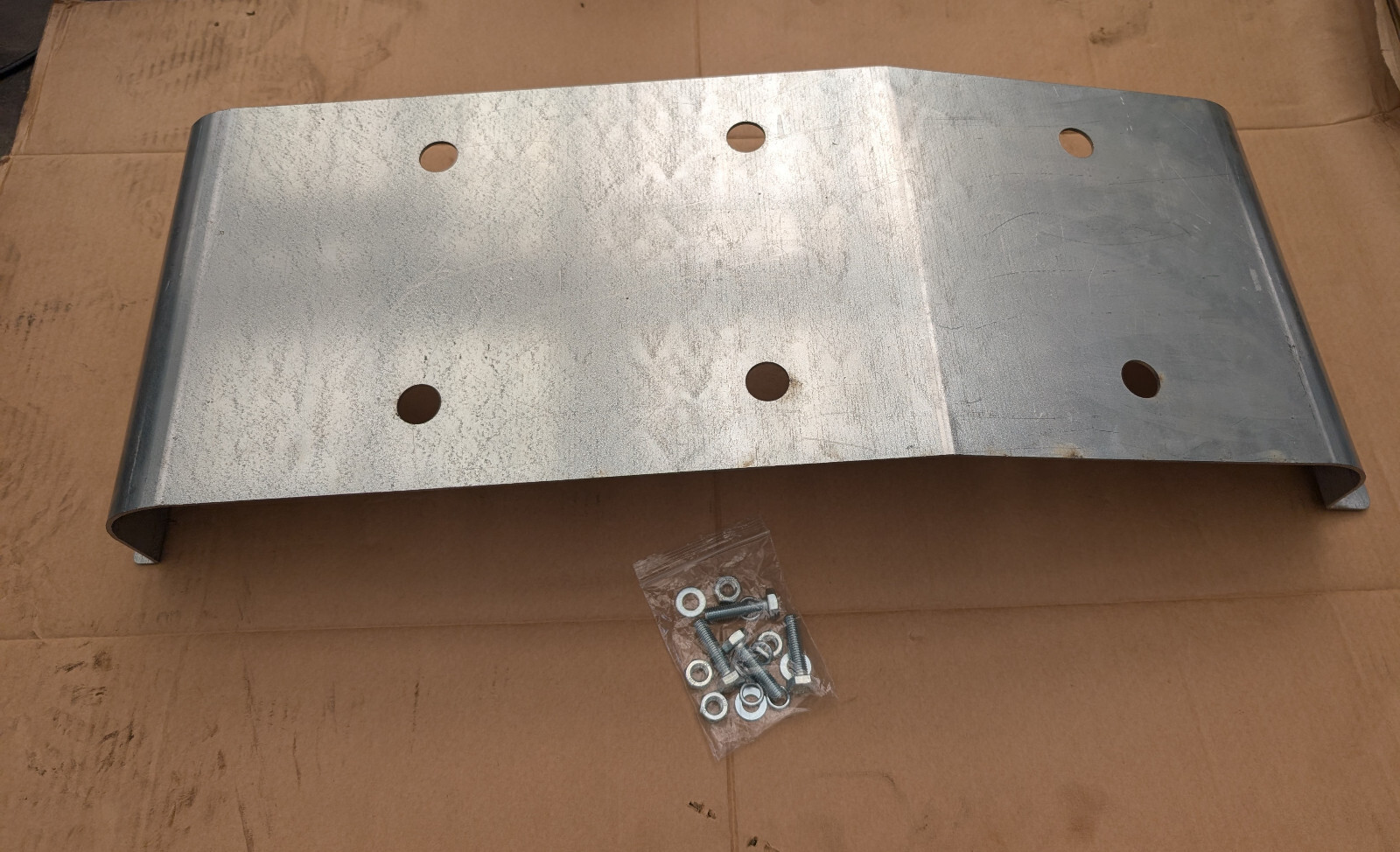 Land Rover Discover 1 Heavy Duty Galvanised Steel Fuel Tank Guard Complete Kit